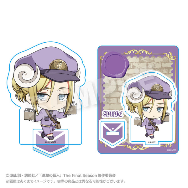 『進撃の巨人』ぷちアクリルマスコット おとどけメェるVer. アニ・レオンハート