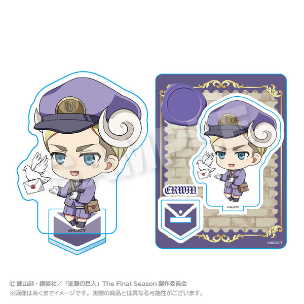 『進撃の巨人』ぷちアクリルマスコット おとどけメェるVer. エルヴィン・スミス
