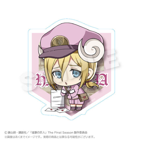 『進撃の巨人』ダイカットステッカー おとどけメェるVer. ヒストリア・レイス