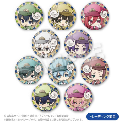 『ブルーロック』トレーディングミニキャラ缶バッジ おとどけメェるVer.【BOX】