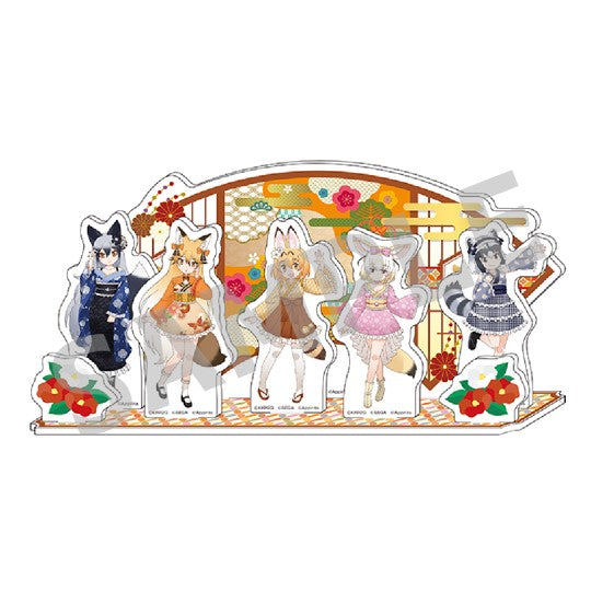『けものフレンズ3』描き下ろしアクリルジオラマ【和装ver.】
