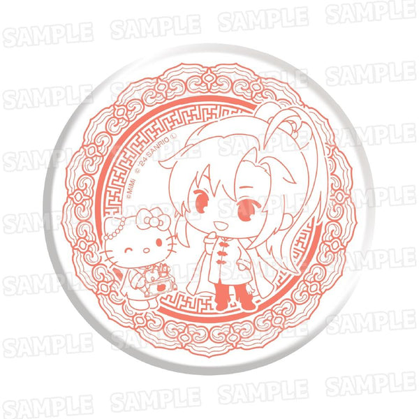 『大河幻想ラジオドラマ魔道祖師×サンリオキャラクターズ』白雲石コースター【ミニキャラver.】1魏無羨×ハローキティ