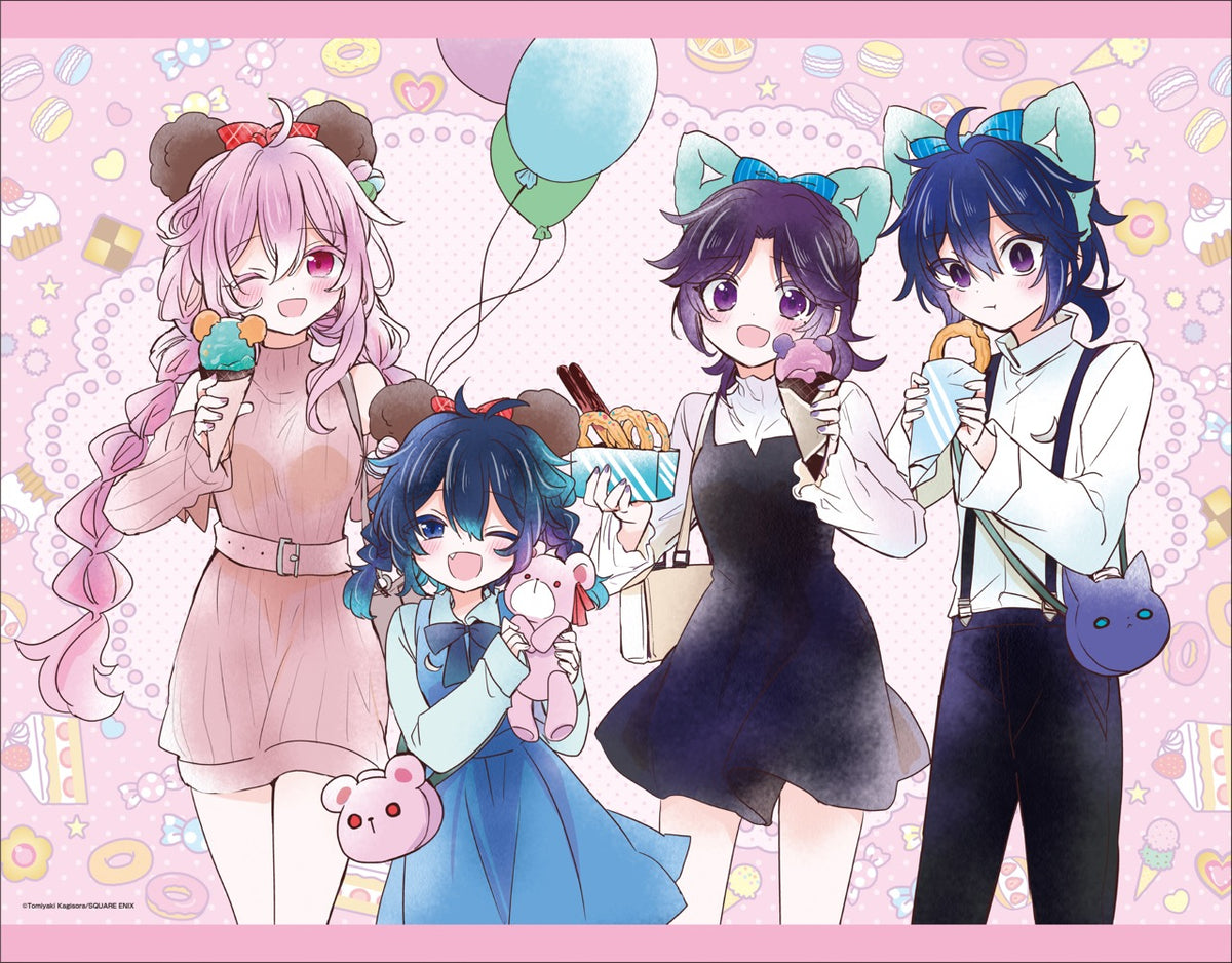 ハッピーシュガーライフ 描き下ろしB2タペストリー 遊園地ver. ハッピーシュガーライフ 描き下ろし等身大タペストリー【遊園地