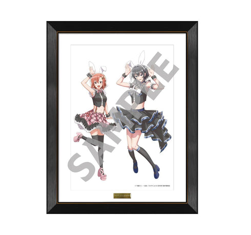 『ささやくように恋を唄う』描き下ろしA3複製原画【バニーガールver.】