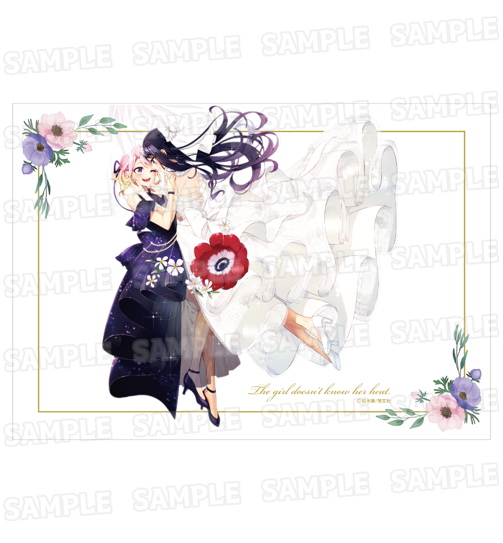 アネモネは熱を帯びる キャンバスアート POPUP SHOP アネモネは熱を帯びる』キャンバスアート - Anime Store.JP