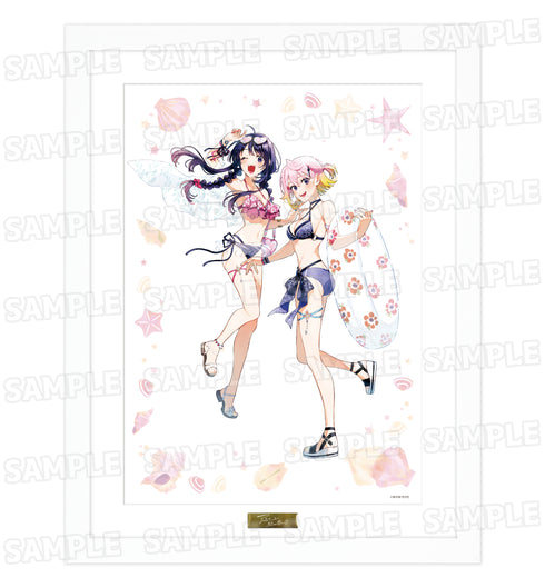 『アネモネは熱を帯びる』描き下ろし複製原画【水着ver.】