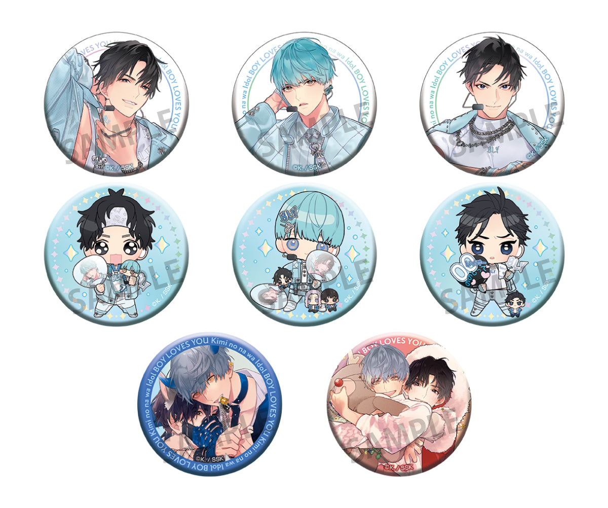 君の名はアイドル』缶バッジコレクション BOX – Anime Store JP