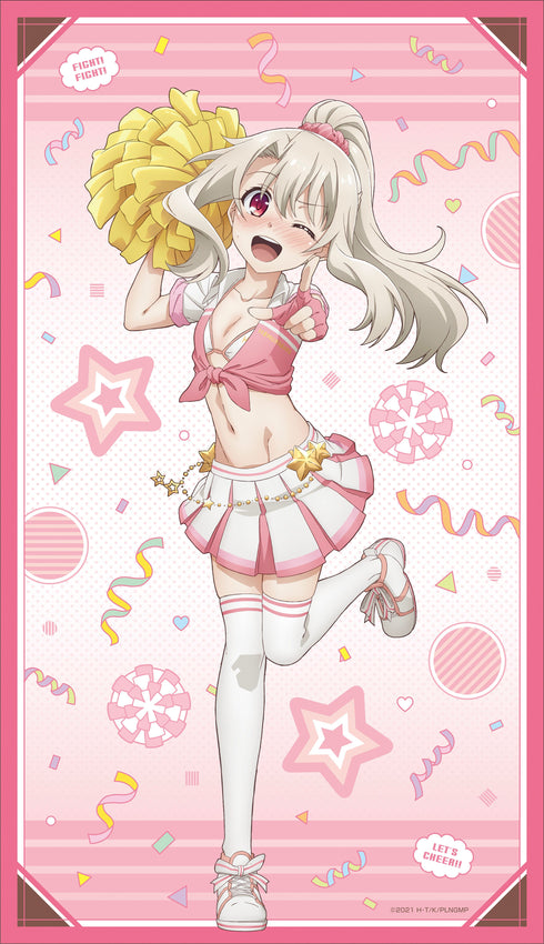 『Fate/kaleid liner プリズマ☆イリヤ Licht 名前の無い少女』描き下ろし等身大タペストリー【チアver.】①イリヤ