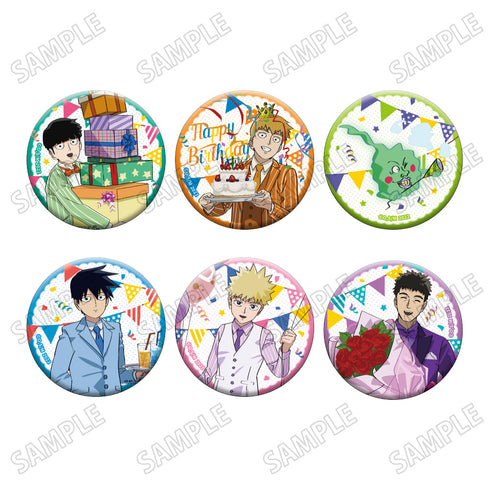 『モブサイコ100 III』描き下ろし缶バッジコレクション【霊幻バースデーver.】【BOX】