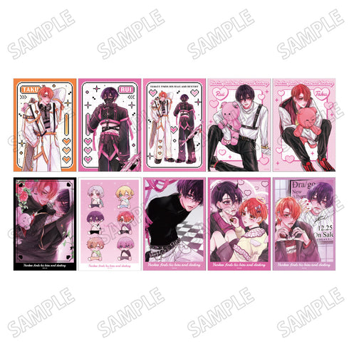 『ヤンキー、推しと運命と出会う』イラストカードセット