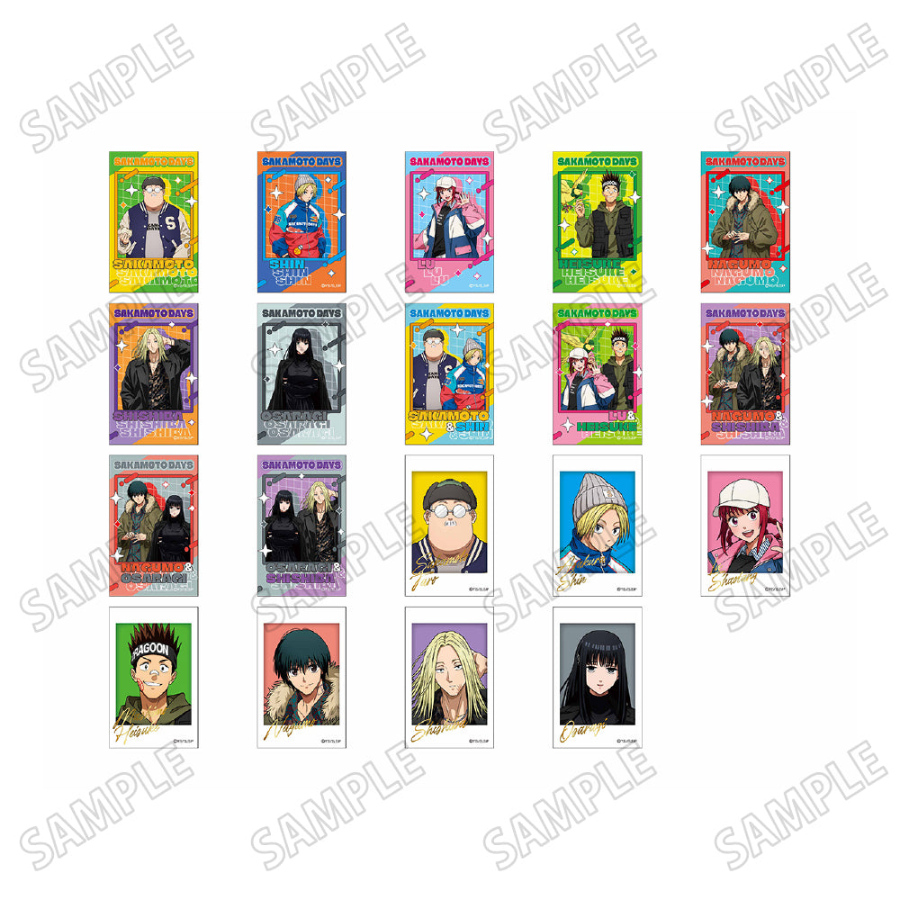 SAKAMOTO DAYS アクリルバッジ ミニフォトカード チェキ BOX SAKAMOTO DAYS』描き下ろしミニフォトカードコレクション【JF25】【BOX