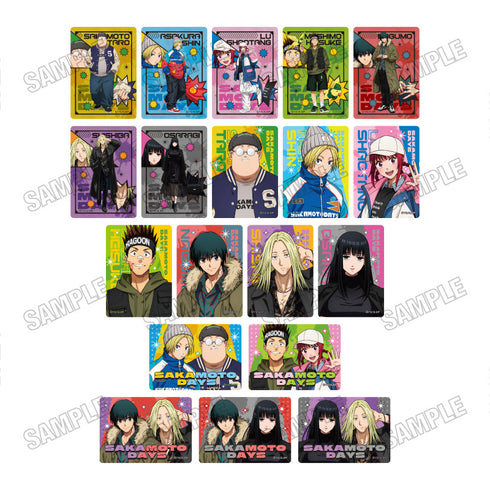 《SAKAMOTO DAYS》全新绘制透明卡片收藏套装【JF25】【BOX】【202604再版】