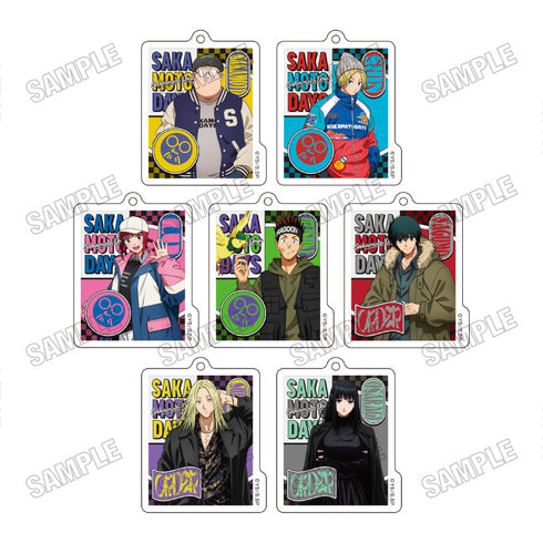 《SAKAMOTO DAYS》全新繪製壓克力鑰匙圈系列【JF25】【BOX】【202604再版】