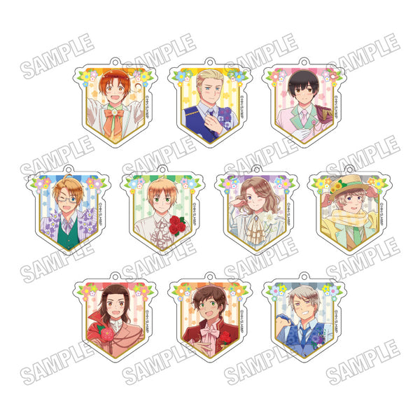 『ヘタリア World★Stars』描き下ろしアクリルキーホルダーコレクション【フラワーパレードver.】【BOX】【202606再販】