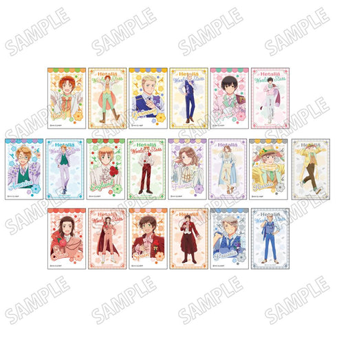 『ヘタリア World★Stars』描き下ろしミニフォトカードコレクション【フラワーパレードver.】【BOX】