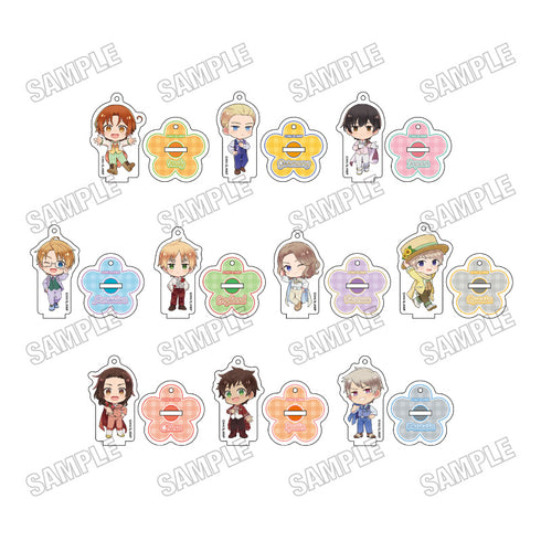 『ヘタリア World★Stars』ミニキャラアクリルキーホルダーコレクション【フラワーパレードver.】【BOX】【202606再販】