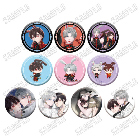 『Kiss me crying』缶バッジコレクション【BOX】