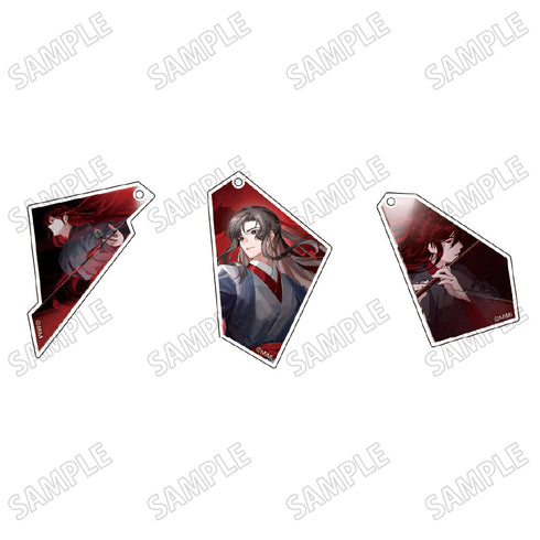 『大河幻想ラジオドラマ魔道祖師』描き下ろし破片風アクリルキーホルダーセット【幻鏡ver.】1魏無羨