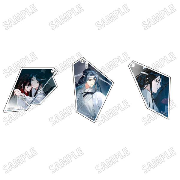 『大河幻想ラジオドラマ魔道祖師』描き下ろし破片風アクリルキーホルダーセット【幻鏡ver.】2藍忘機