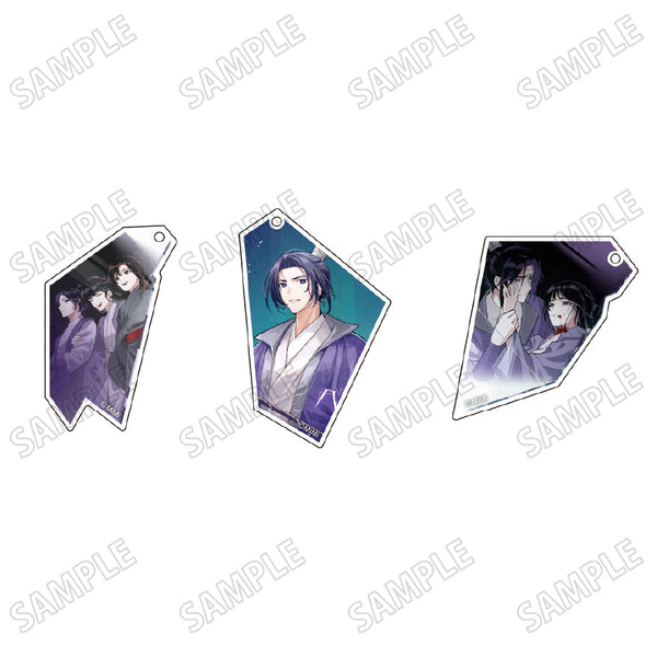 『大河幻想ラジオドラマ魔道祖師』描き下ろし破片風アクリルキーホルダーセット【幻鏡ver.】3江澄