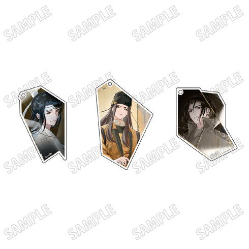 『大河幻想ラジオドラマ魔道祖師』描き下ろし破片風アクリルキーホルダーセット【幻鏡ver.】5金光瑤