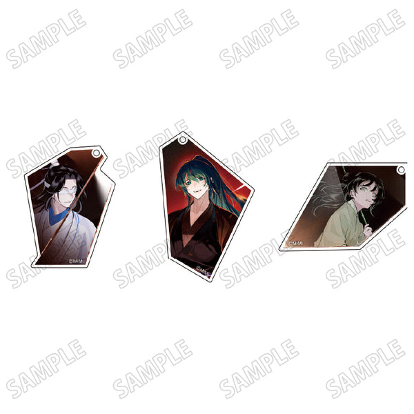 『大河幻想ラジオドラマ魔道祖師』描き下ろし破片風アクリルキーホルダーセット【幻鏡ver.】6薛洋