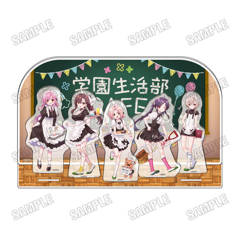 『がっこうぐらし!』描き下ろしアクリルジオラマ【学園祭ver.】【202608再販】