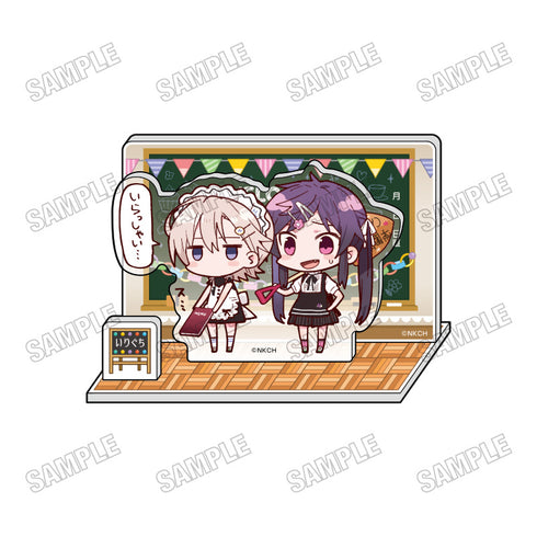 『がっこうぐらし!』描き下ろしミニアクリルジオラマ【学園祭ver.】B【202608再販】