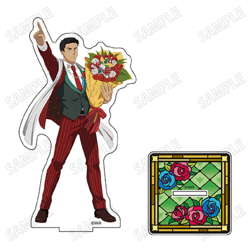 『勇気爆発バーンブレイバーン』描き下ろしBIGアクリルスタンド【お花ver.】1イサミ・アオ