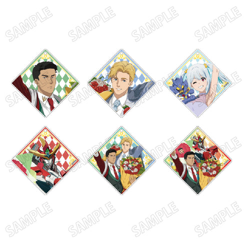『勇気爆発バーンブレイバーン』描き下ろしアクリルキーホルダーコレクション【お花ver.】【BOX】