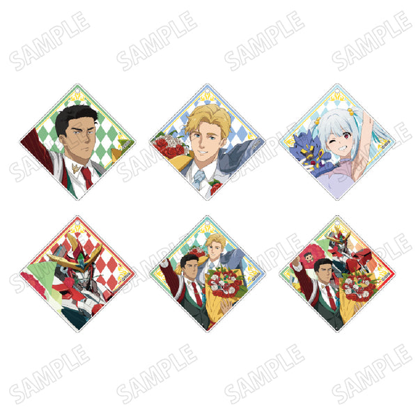 『勇気爆発バーンブレイバーン』描き下ろしアクリルキーホルダーコレクション【お花ver.】【BOX】