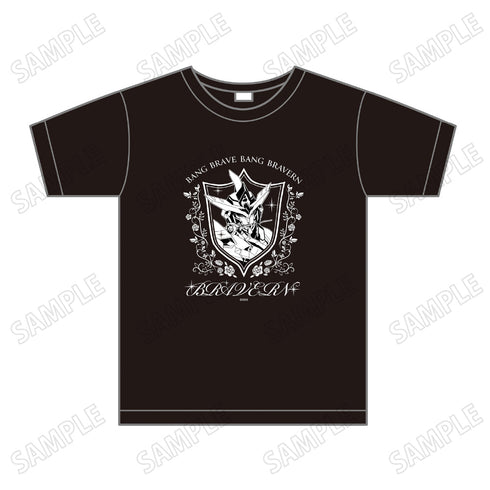 『勇気爆発バーンブレイバーン』描き下ろしブレイバーンTシャツ【お花ver.】