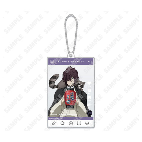 『文豪ストレイドッグス』SNS風アクリルキーホルダー_ポオ