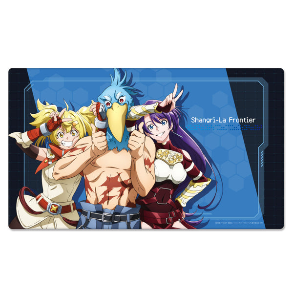 『シャングリラ・フロンティア』ラバーマット サンラク&アーサー・ペンシルゴン&オイカッツォ