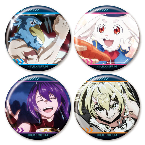 『シャングリラ・フロンティア』缶バッジ4個セットA