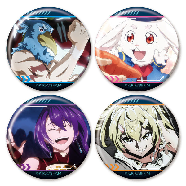 『シャングリラ・フロンティア』缶バッジ4個セットA