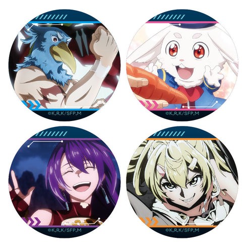 『シャングリラ・フロンティア』缶バッジ4個セットA