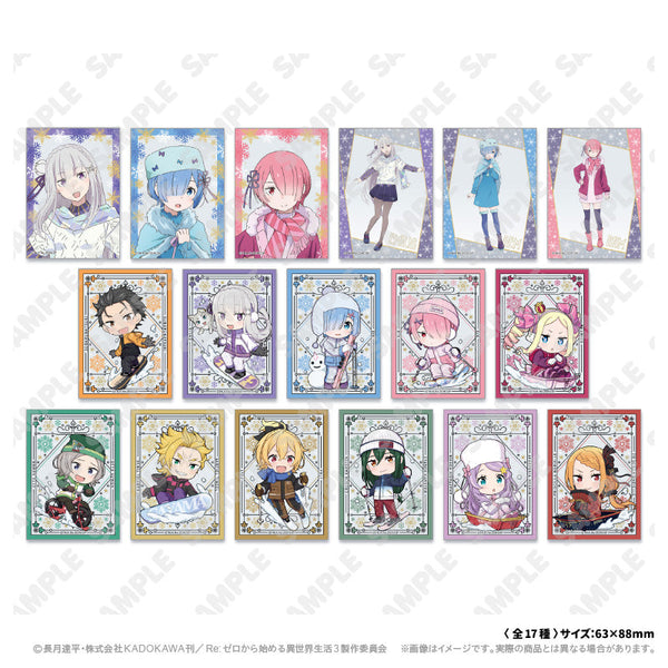 『Re:ゼロから始める異世界生活』トレーディングクリアカード(ランダム)【BOX】