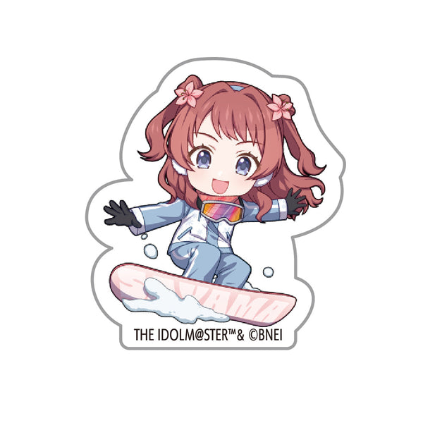 『学園アイドルマスター』ミニキャラマットアクリルブロック_花海咲季