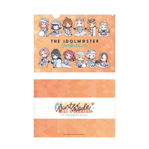 『学園アイドルマスター』クリアファイル_ミニキャラ集合