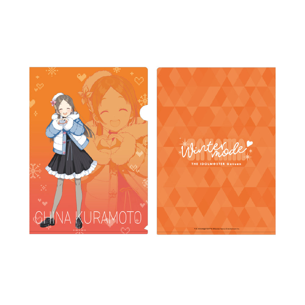 学園アイドルマスター』クリアファイル_倉本千奈 - Anime Store.JP