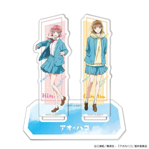 『アオのハコ』アクリルキャラスタンド 鹿野千夏&蝶野雛