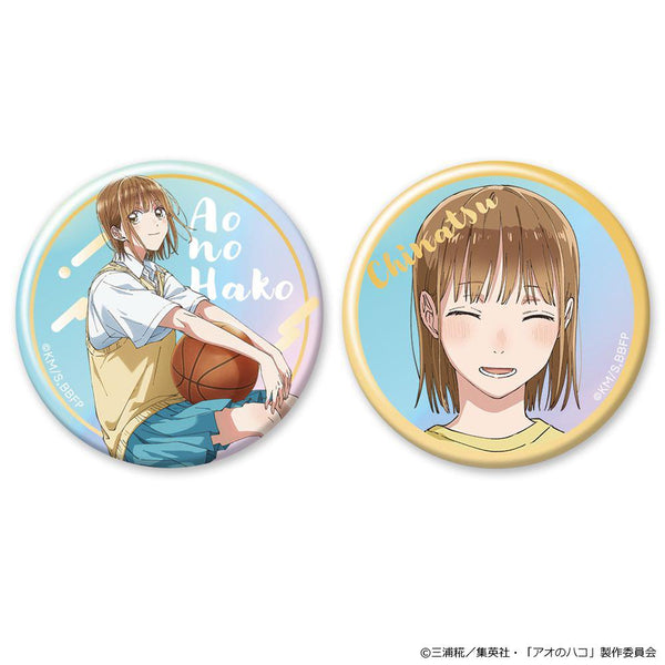 『アオのハコ』オーロラ 缶バッジ2個セット 鹿野千夏