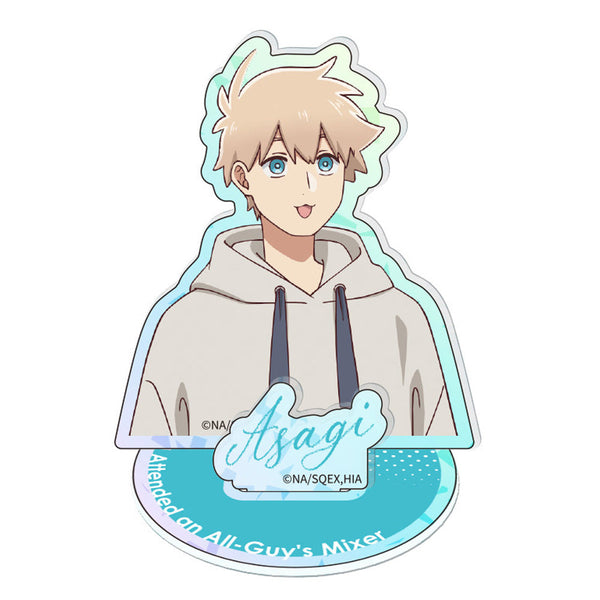 『合コンに行ったら女がいなかった話』ホログラムアクリルキャラスタンド 浅葱