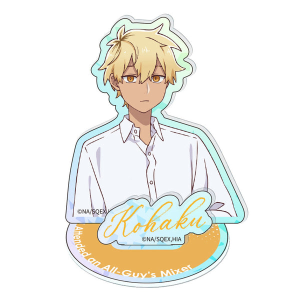 『合コンに行ったら女がいなかった話』ホログラムアクリルキャラスタンド 琥珀