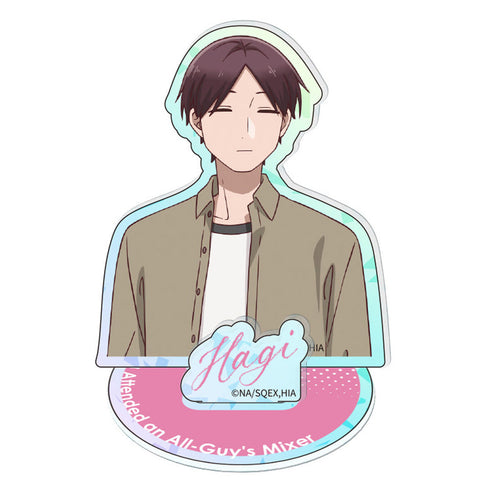 『合コンに行ったら女がいなかった話』ホログラムアクリルキャラスタンド 萩