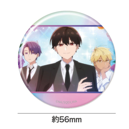 『合コンに行ったら女がいなかった話』オーロラ缶バッジ3個セットB