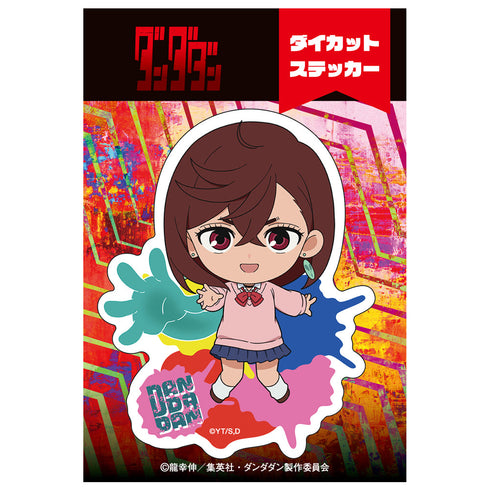 『ダンダダン』ダイカットステッカーミニキャラ モモ(能力)B