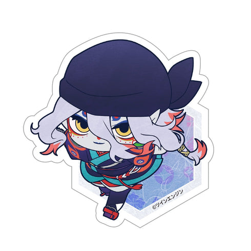 『モノノ怪 第二章 火鼠』ダイカットステッカー 薬売りB(公式ミニキャラ)
