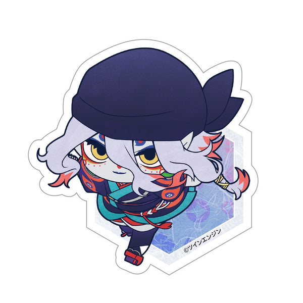 『モノノ怪 第二章 火鼠』ダイカットステッカー 薬売りB(公式ミニキャラ)